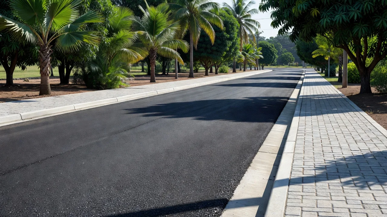 Obras de pavimentação e drenagem em ruas de Nossa Senhora das Dores