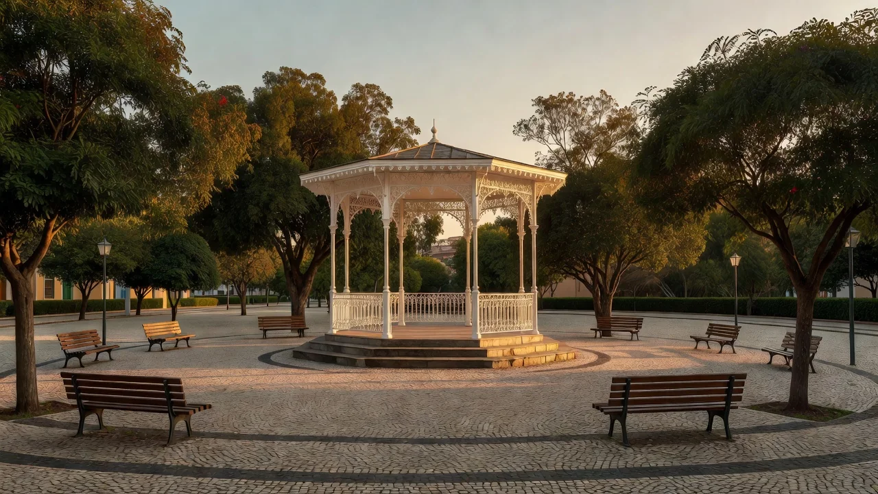 Do coreto aos saraus: a vida cultural da praça em Dores
